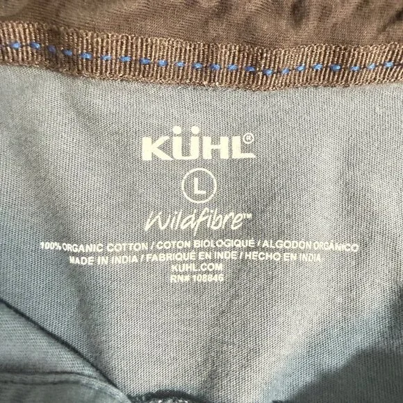 Kuhl Wayfarer Polo (Wild fibre) - Teal - Large (Style 7242) - Picture 5 of 8